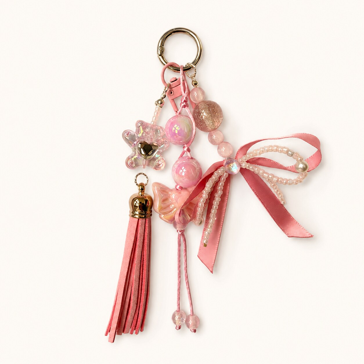 Blush Teddy Ribbon